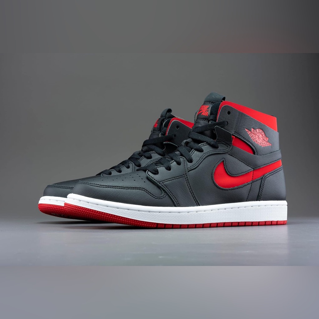 New Nike Air Jordan 1 High Zoom Cmft Women's Black/Red Bred #Ct0979-006 Sz 8